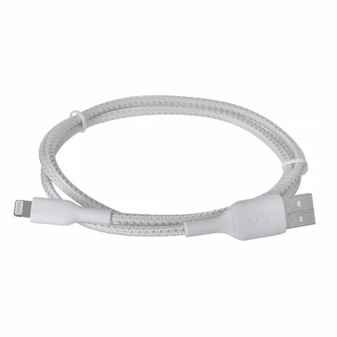 Kabel Belkin BoostCharge Braided Lightning to USB-A Cable 1m oplot White Kabel Belkin BoostCharge Braided Lightning to USB-A Cable 1m oplot White