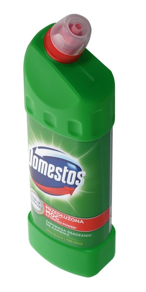 Domestos Płyn do czyszczenia toalet Pine 12x1L Domestos Płyn do czyszczenia toalet Pine 12x1L