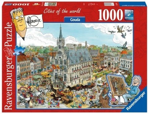 Ravensburger Puzzle 2D 1000 elementów: Gouda 17499 Ravensburger Puzzle 2D 1000 elementów: Gouda 17499