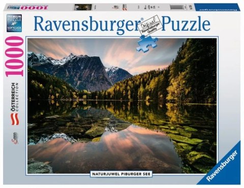 Ravensburger Puzzle 2D 1000 elementów: Jezioro Piburger 17326 Ravensburger Puzzle 2D 1000 elementów: Jezioro Piburger 17326