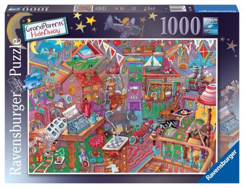 Ravensburger Puzzle 2D 1000 elementów: Poddasze 17480 Ravensburger Puzzle 2D 1000 elementów: Poddasze 17480