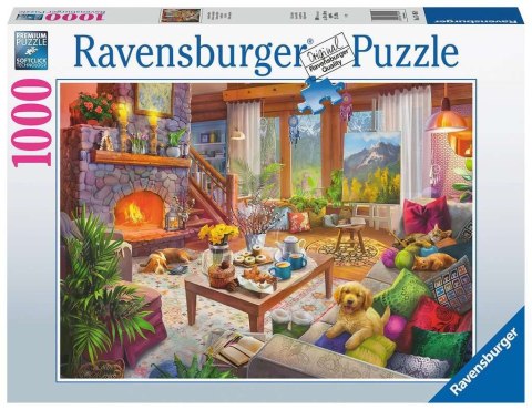 Ravensburger Puzzle 2D 1000 elementów: Przytulny pokój 17495 Ravensburger Puzzle 2D 1000 elementów: Przytulny pokój 17495