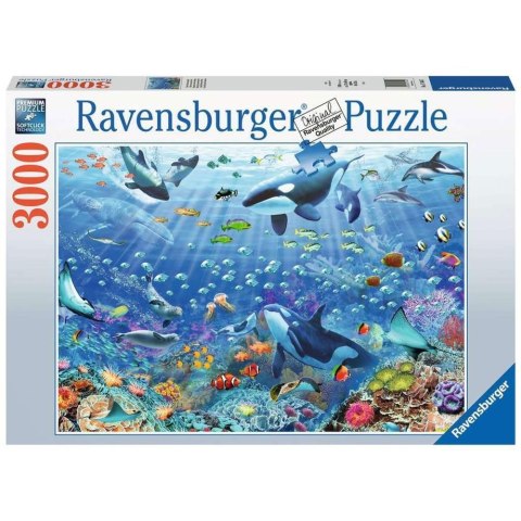Ravensburger Puzzle 2D 3000 elementów: Podwodny świat 17444 Ravensburger Puzzle 2D 3000 elementów: Podwodny świat 17444