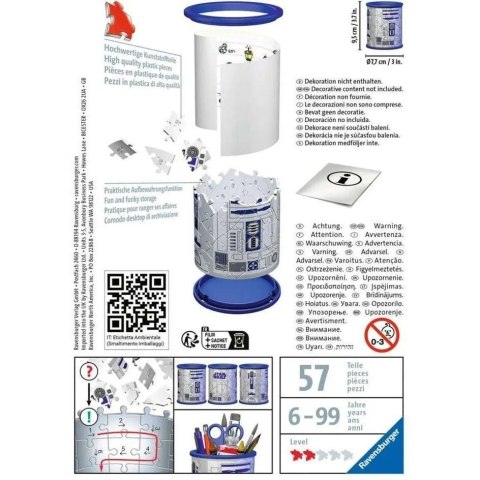 Ravensburger Puzzle 3D Przybornik Star Wars 54 elementy 11554 Ravensburger Puzzle 3D Przybornik Star Wars 54 elementy 11554