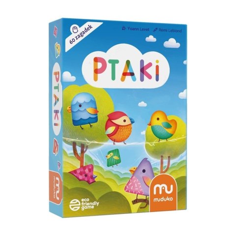 Ptaki. 60 zagadek MUDUKO Ptaki. 60 zagadek MUDUKO