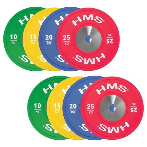 TBR PROFI SET ( 8 PCS-10,15,20,25) ZESTAW TALERZY OLIMPIJSKICH BUMPER HMS TBR PROFI SET ( 8 PCS-10,15,20,25) ZESTAW TALERZY OLIMPIJSKICH BUMPER HMS