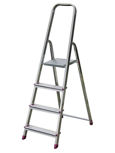 DRABINA DOMOWA 4* ALUMINIOWA CORDA KRAUSE