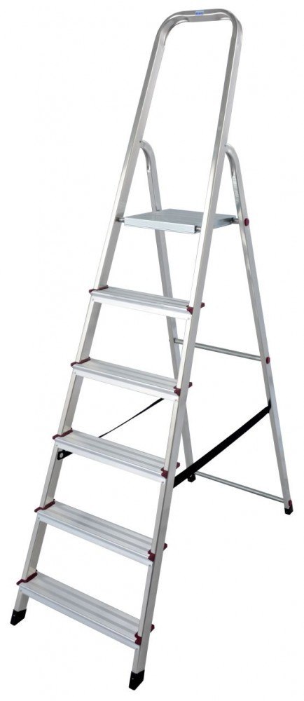 DRABINA DOMOWA 6* ALUMINIOWA CORDA KRASUE