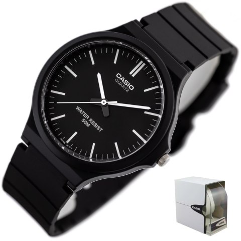 ZEGAREK MĘSKI CASIO MW-240-1EVDF (zd166b) - KLASYKA + BOX ZEGAREK MĘSKI CASIO MW-240-1EVDF (zd166b) - KLASYKA + BOX