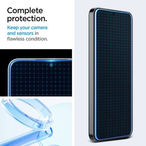 Spigen GLAS.TR EZ FIT 2-Pack - Szkło hartowane do Samsung Galaxy S24+ (2 sztuki) Spigen GLAS.TR EZ FIT 2-Pack - Szkło hartowane do Samsung Galaxy S24+ (2 sztuki)