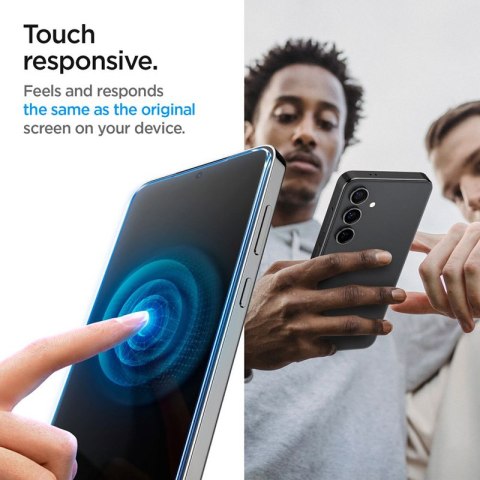 Spigen GLAS.TR EZ FIT 2-Pack - Szkło hartowane do Samsung Galaxy S24+ (2 sztuki) Spigen GLAS.TR EZ FIT 2-Pack - Szkło hartowane do Samsung Galaxy S24+ (2 sztuki)