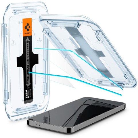 Spigen GLAS.TR EZ FIT 2-Pack - Szkło hartowane do Samsung Galaxy S24 (2 sztuki) Spigen GLAS.TR EZ FIT 2-Pack - Szkło hartowane do Samsung Galaxy S24 (2 sztuki)
