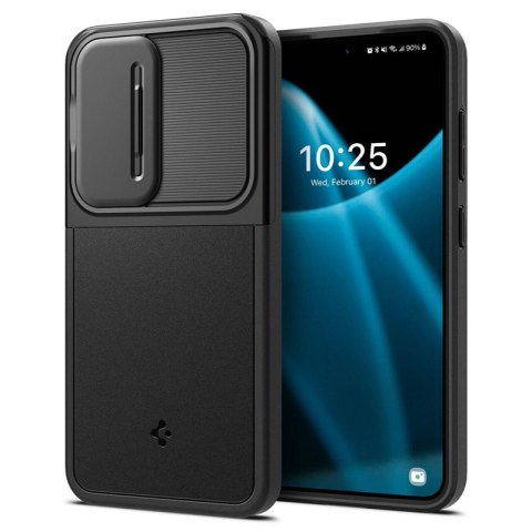 Spigen Optik Armor - Etui do Samsung Galaxy S24 (Czarny) Spigen Optik Armor - Etui do Samsung Galaxy S24 (Czarny)
