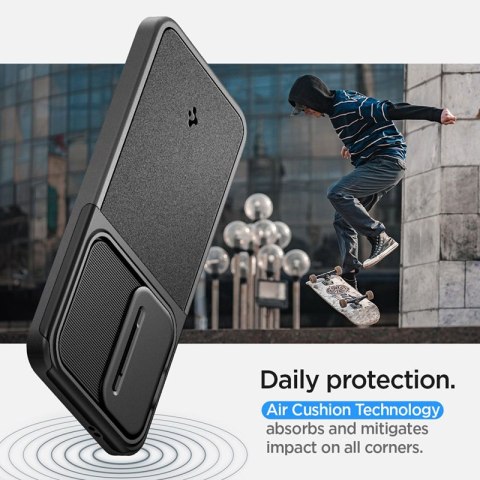 Spigen Optik Armor - Etui do Samsung Galaxy S24 (Czarny) Spigen Optik Armor - Etui do Samsung Galaxy S24 (Czarny)