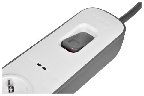 Listwa zasilająca Belkin Power Surge 6-PORT 650J 2m Grey/White Schuko Listwa zasilająca Belkin Power Surge 6-PORT 650J 2m Grey/White Schuko