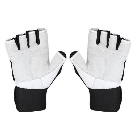 RST04 WHITE-BLACK ROZM. XL RĘKAWICE NA SIŁOWNIĘ HMS RST04 WHITE-BLACK ROZM. XL RĘKAWICE NA SIŁOWNIĘ HMS