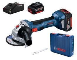 SZLIFIERKA KĄTOWA AKUMULATOROWA GWS 180-Li 2x4Ah BOSCH