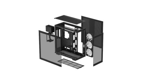 Obudowa DeepCool CH780 Black Obudowa DeepCool CH780 Black