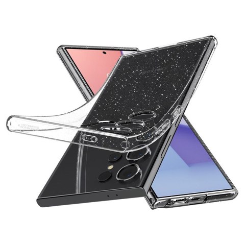 Spigen Liquid Crystal Glitter - Etui do Samsung Galaxy S24 Ultra (Przezroczysty) Spigen Liquid Crystal Glitter - Etui do Samsung Galaxy S24 Ultra (Przezroczysty)