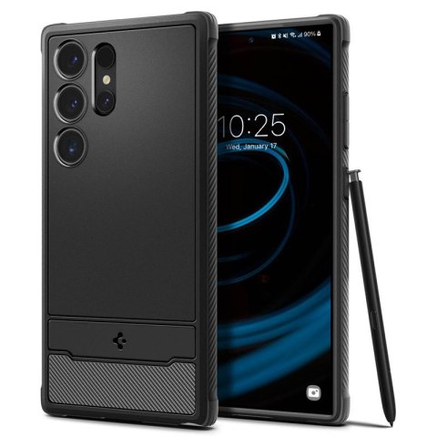 Spigen Rugged Armor - Etui do Samsung Galaxy S24 Ultra (Matte Black) Spigen Rugged Armor - Etui do Samsung Galaxy S24 Ultra (Matte Black)