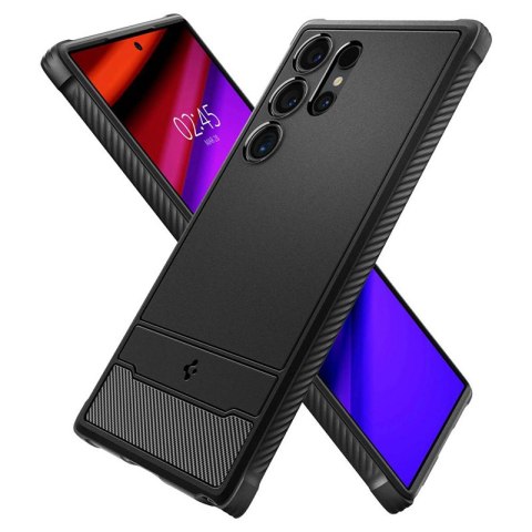 Spigen Rugged Armor - Etui do Samsung Galaxy S24 Ultra (Matte Black) Spigen Rugged Armor - Etui do Samsung Galaxy S24 Ultra (Matte Black)