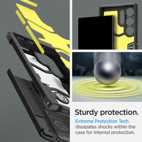 Spigen Tough Armor - Etui do Samsung Galaxy S24 Ultra (Czarny) Spigen Tough Armor - Etui do Samsung Galaxy S24 Ultra (Czarny)