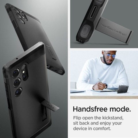 Spigen Tough Armor - Etui do Samsung Galaxy S24 Ultra (Czarny) Spigen Tough Armor - Etui do Samsung Galaxy S24 Ultra (Czarny)