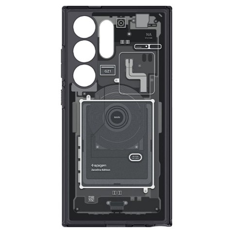 Spigen Ultra Hybrid - Etui do Samsung Galaxy S24 Ultra (Zero One) Spigen Ultra Hybrid - Etui do Samsung Galaxy S24 Ultra (Zero One)