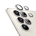 Crong Lens Ring - Szkło hartowane na obiektyw aparatu Samsung Galaxy S24 Ultra (przezroczysty)