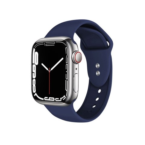 Crong Liquid - Pasek do Apple Watch 42/44/45/49 mm (granatowy) Crong Liquid - Pasek do Apple Watch 42/44/45/49 mm (granatowy)