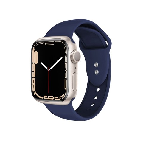 Crong Liquid - Pasek do Apple Watch 42/44/45/49 mm (granatowy) Crong Liquid - Pasek do Apple Watch 42/44/45/49 mm (granatowy)