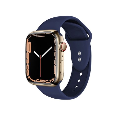 Crong Liquid - Pasek do Apple Watch 42/44/45/49 mm (granatowy) Crong Liquid - Pasek do Apple Watch 42/44/45/49 mm (granatowy)