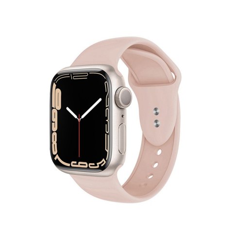 Crong Liquid - Pasek do Apple Watch 42/44/45/49 mm (piaskowy róż) Crong Liquid - Pasek do Apple Watch 42/44/45/49 mm (piaskowy róż)