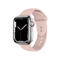 Crong Liquid - Pasek do Apple Watch 42/44/45/49 mm (piaskowy róż)