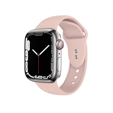Crong Liquid - Pasek do Apple Watch 42/44/45/49 mm (piaskowy róż) Crong Liquid - Pasek do Apple Watch 42/44/45/49 mm (piaskowy róż)