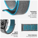 Crong Nylon - Pasek sportowy do Apple Watch 42/44/45/49 mm (Ocean Blue)