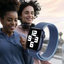 Crong Nylon - Pasek sportowy do Apple Watch 42/44/45/49 mm (Ocean Blue)