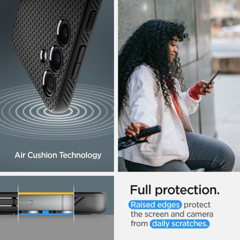 Spigen Liquid Air - Etui do Samsung Galaxy S24+ (Matte Black) Spigen Liquid Air - Etui do Samsung Galaxy S24+ (Matte Black)