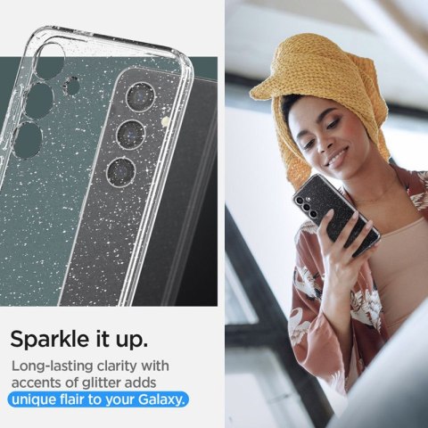 Spigen Liquid Crystal Glitter - Etui do Samsung Galaxy S24+ (Przezroczysty) Spigen Liquid Crystal Glitter - Etui do Samsung Galaxy S24+ (Przezroczysty)