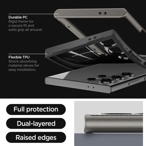 Spigen Neo Hybrid - Etui do Samsung Galaxy S24 Ultra (Gunmetal) Spigen Neo Hybrid - Etui do Samsung Galaxy S24 Ultra (Gunmetal)