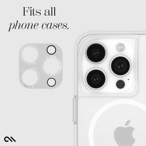 Case-Mate Sparkle Lens Protector - Szkło ochronne na aparat iPhone 15 Pro / iPhone 15 Pro Max (Twinkle) Case-Mate Sparkle Lens Protector - Szkło ochronne na aparat iPhone 15 Pro / iPhone 15 Pro Max (Twinkle)