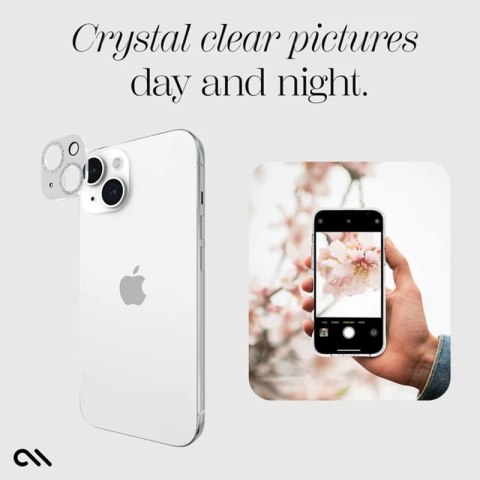 Case-Mate Sparkle Lens Protector - Szkło ochronne na aparat iPhone 15 / iPhone 15 Plus (Twinkle) Case-Mate Sparkle Lens Protector - Szkło ochronne na aparat iPhone 15 / iPhone 15 Plus (Twinkle)