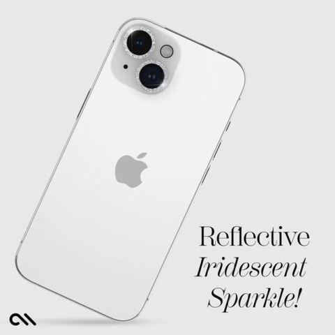 Case-Mate Sparkle Lens Protector - Szkło ochronne na aparat iPhone 15 / iPhone 15 Plus (Twinkle) Case-Mate Sparkle Lens Protector - Szkło ochronne na aparat iPhone 15 / iPhone 15 Plus (Twinkle)