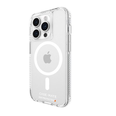 Case-Mate Ultra Tough Plus D3O MagSafe - Etui iPhone 15 Pro (Clear) Case-Mate Ultra Tough Plus D3O MagSafe - Etui iPhone 15 Pro (Clear)