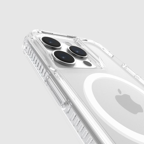 Case-Mate Ultra Tough Plus D3O MagSafe - Etui iPhone 15 Pro (Clear) Case-Mate Ultra Tough Plus D3O MagSafe - Etui iPhone 15 Pro (Clear)