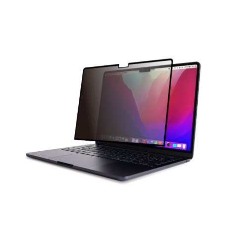 Moshi Umbra - Folia ochronna na ekran MacBook Air 13.6" M2 (2022) z filtrem prywatyzującym (czarna ramka) Moshi Umbra - Folia ochronna na ekran MacBook Air 13.6" M2 (2022) z filtrem prywatyzującym (czarna ramka)