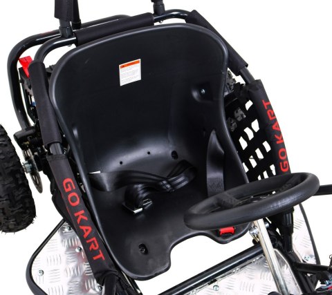 Gokart Fast Dragon na akumulator Żółty 30km/h + Silnik 1000W + Koła pompowane + Regulacja siedzenia + Pasy Gokart Fast Dragon na akumulator Żółty 30km/h + Silnik 1000W + Koła pompowane + Regulacja siedzenia + Pasy