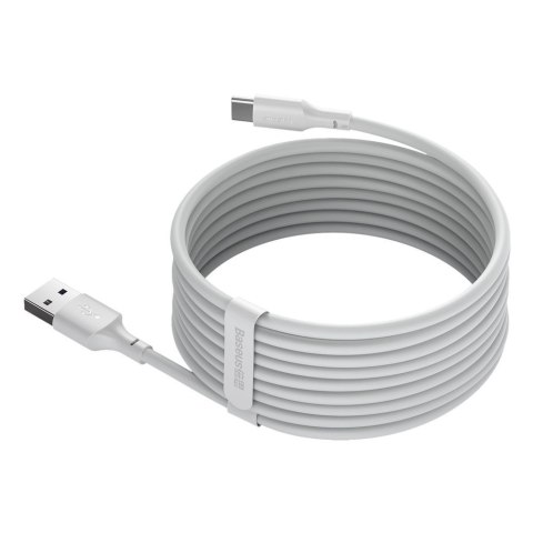 BASEUS KABEL USB/USB-C SIMPLE WISDOM, 40W, 5A, 1.5M BIAŁY BASEUS KABEL USB/USB-C SIMPLE WISDOM, 40W, 5A, 1.5M BIAŁY