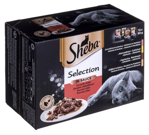 SHEBA Selection in Sauce Soczyste Smaki SHEBA Selection in Sauce Soczyste Smaki
