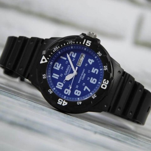 ZEGAREK MĘSKI CASIO MRW-200H-2B2 (zd147d) + BOX ZEGAREK MĘSKI CASIO MRW-200H-2B2 (zd147d) + BOX